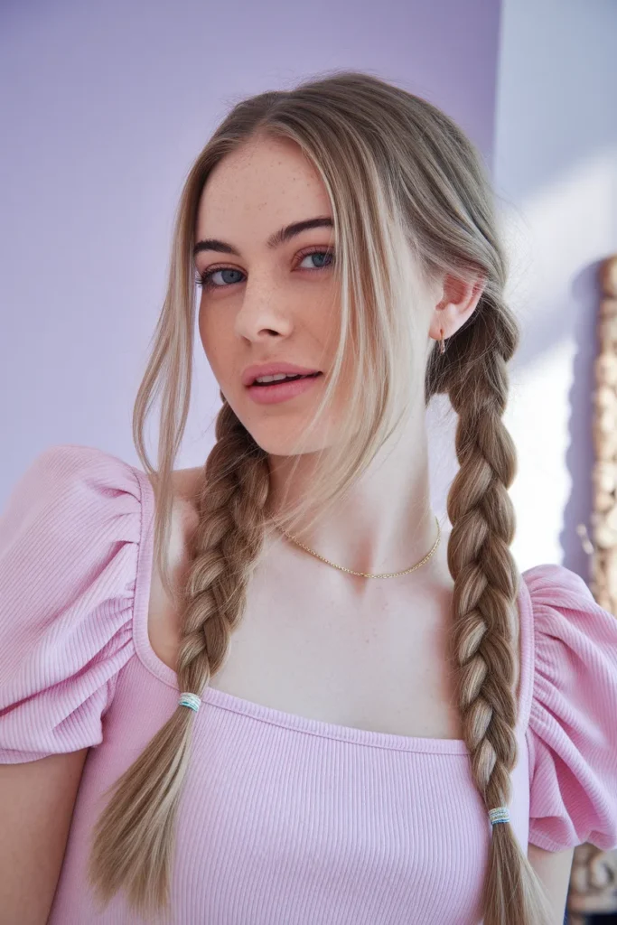 Loose Bubble Braids