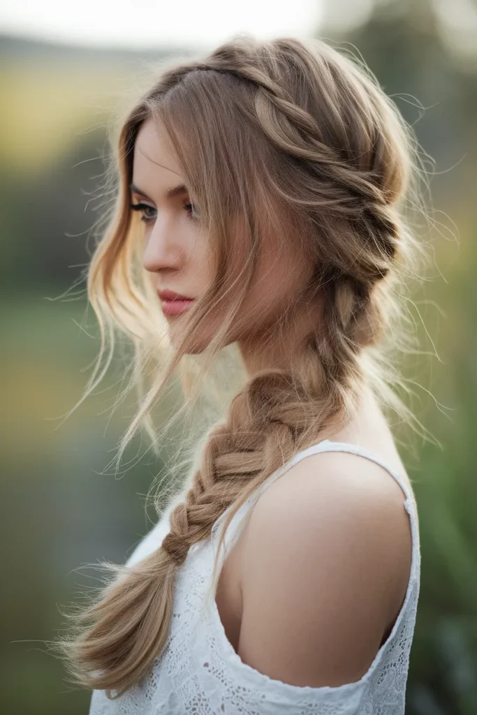 Loose Side Braid