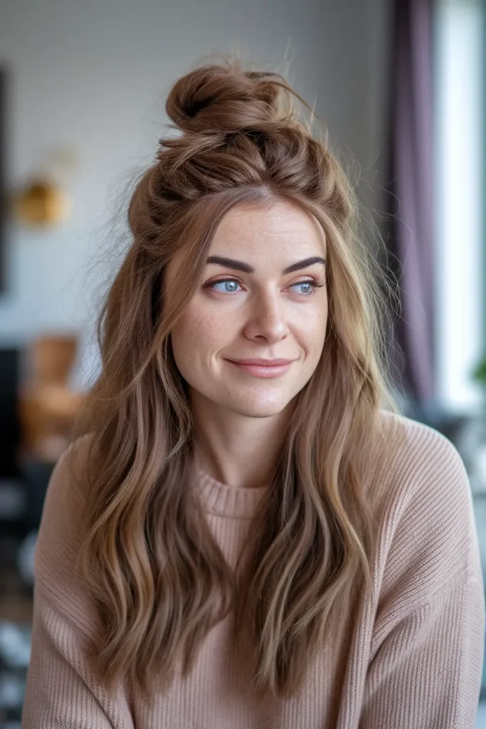 Loose Top Knot