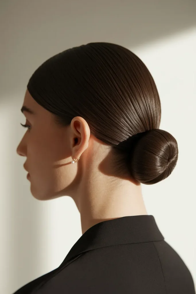 Low Knot Chignon