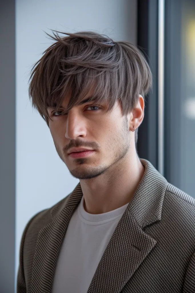 Messy Fringe Cut
