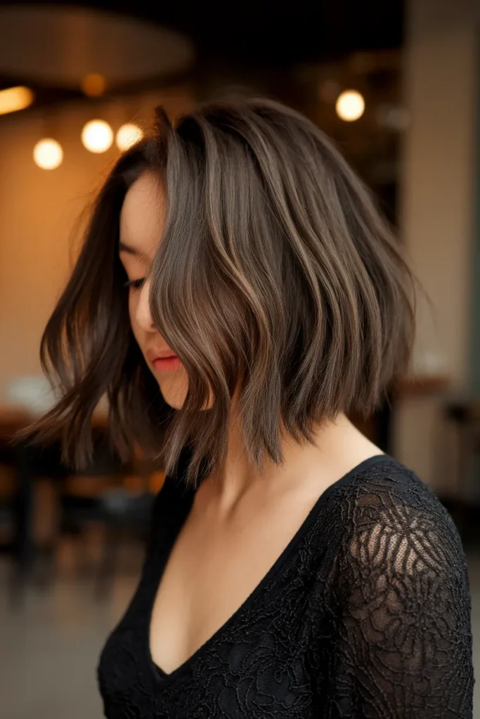 Messy Italian Bob