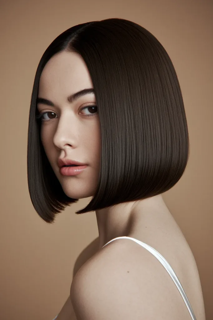 Middle Part Bob