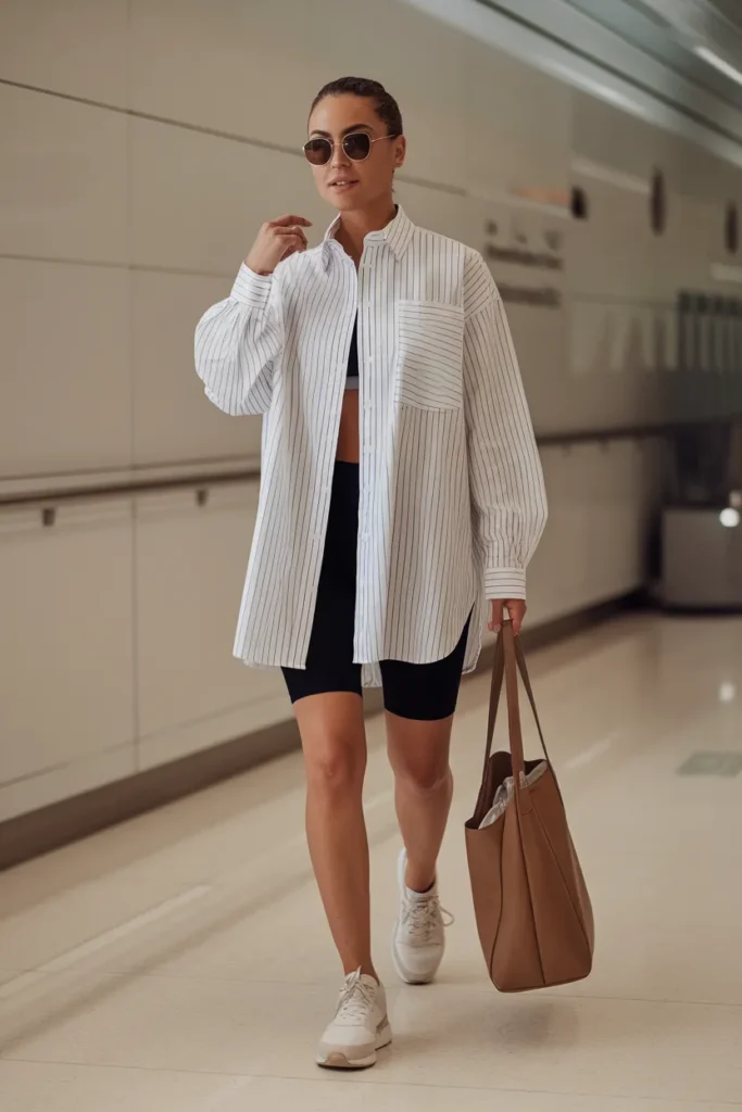 Oversized Shirt Layers