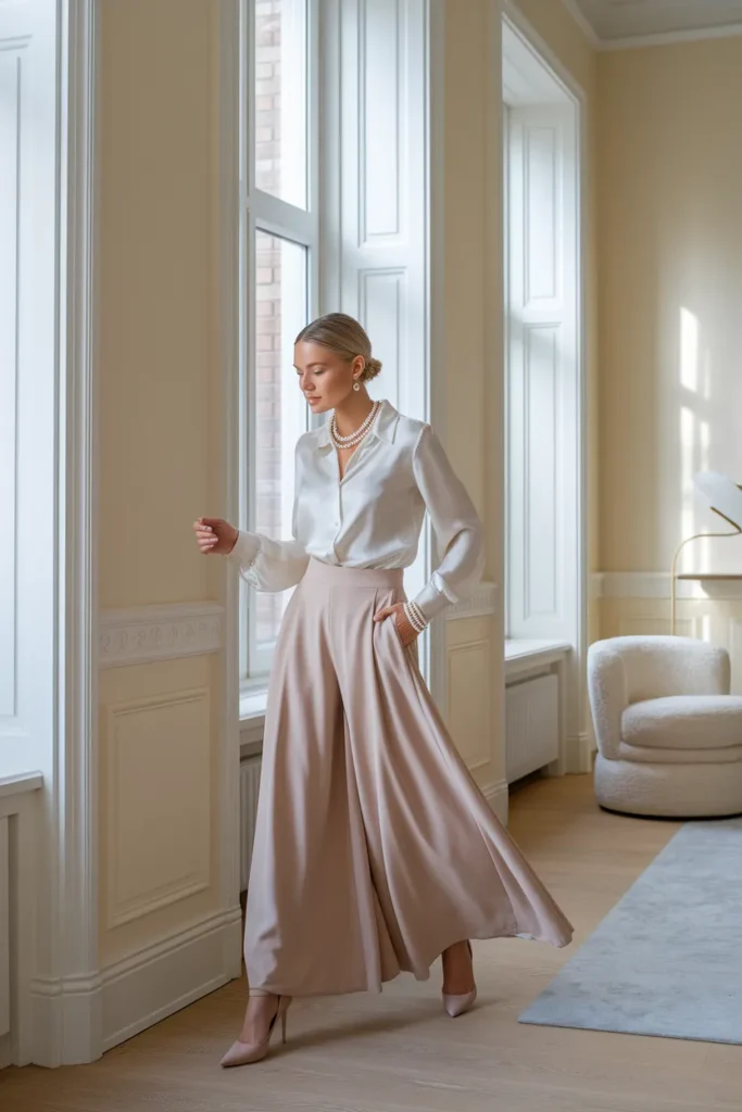 Pearl White Separates