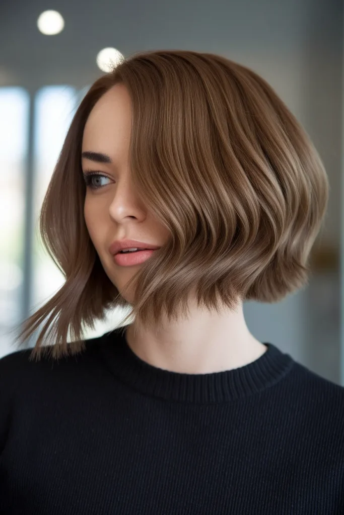 Piecey Curved Bob
