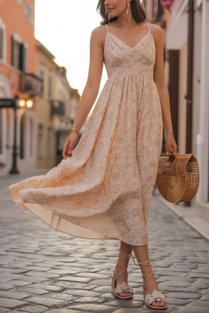 Printed Midi Moment