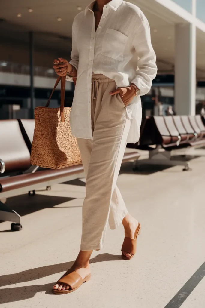 Relaxed Linen Blend