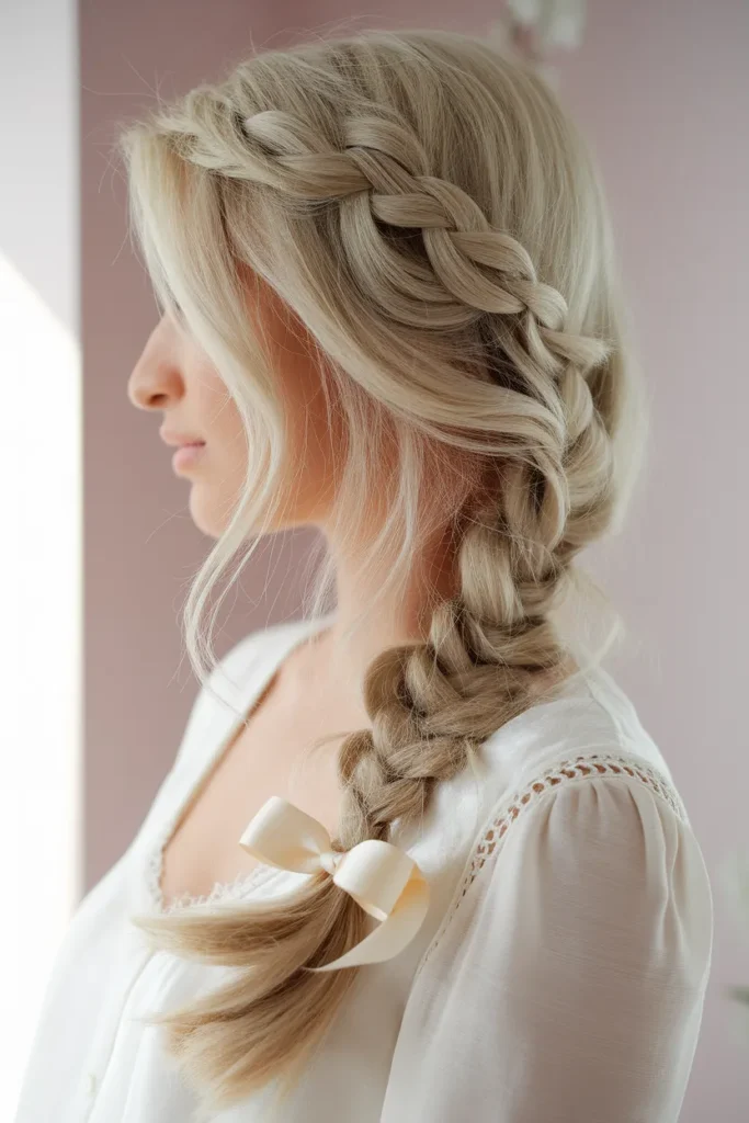 Ribbon Side Braid