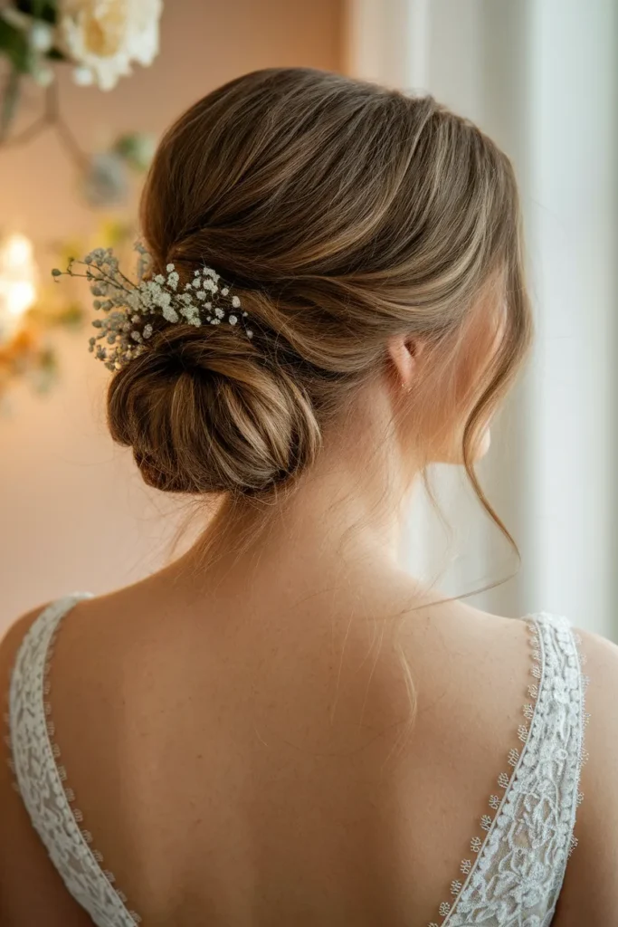 Romantic Low Bun