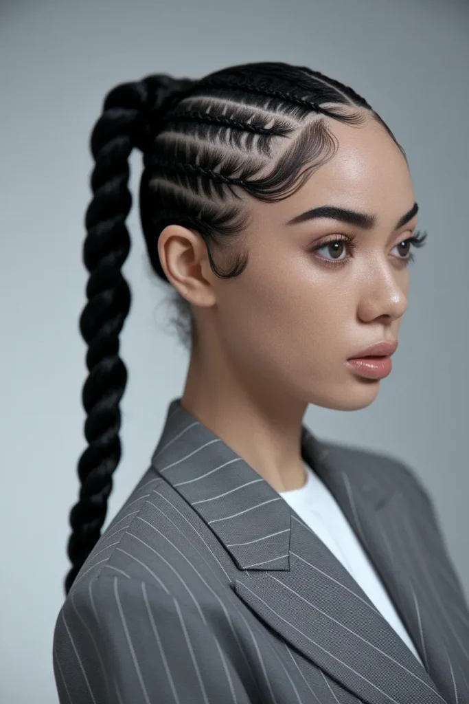 Rope Twist Pony