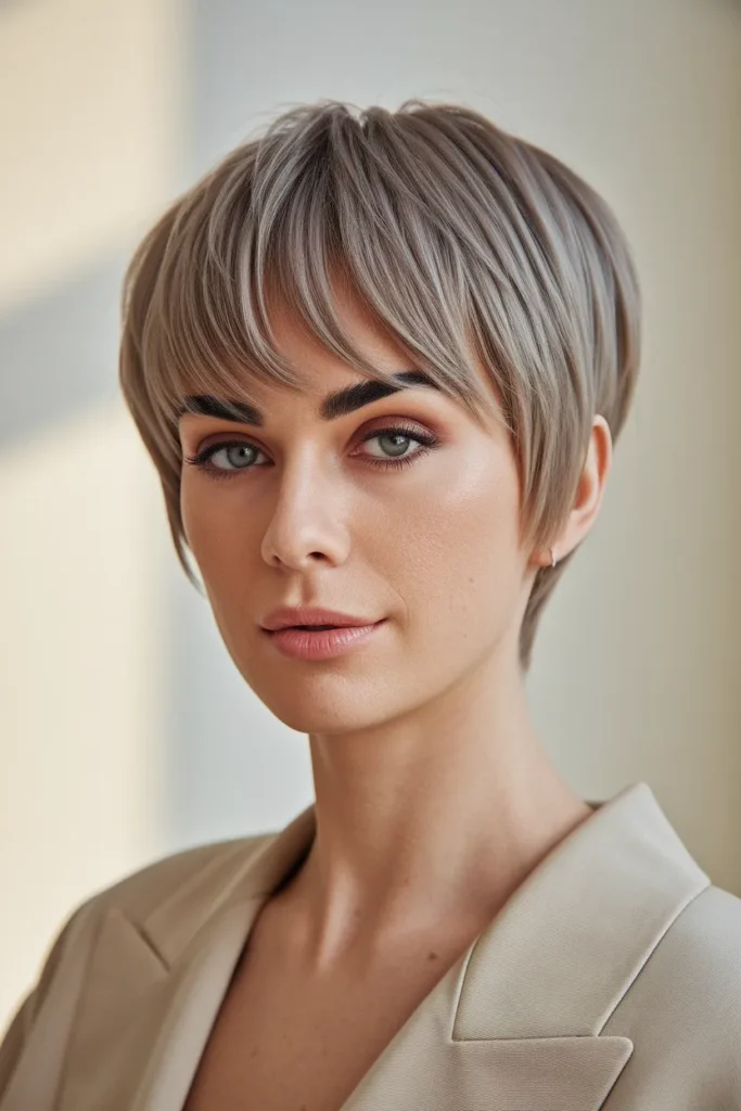 Rounded Pixie Crop