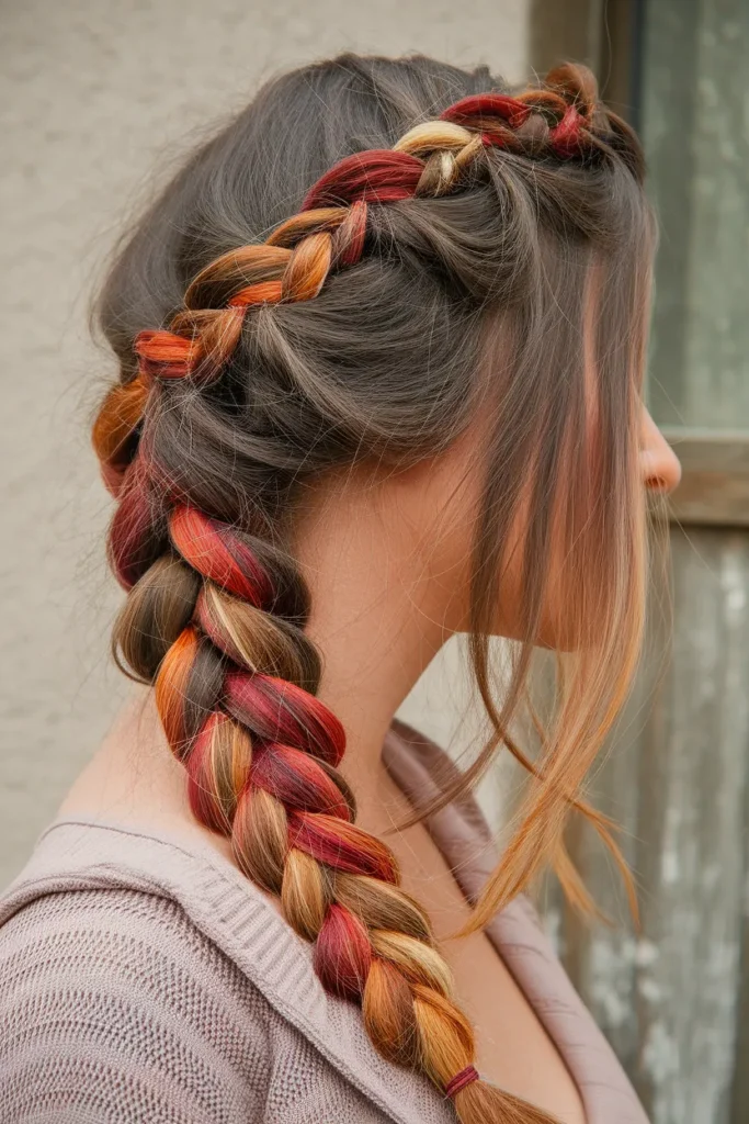 Rustic Copper Braids