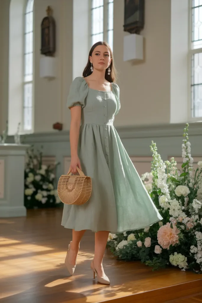 Sage Linen Elegance