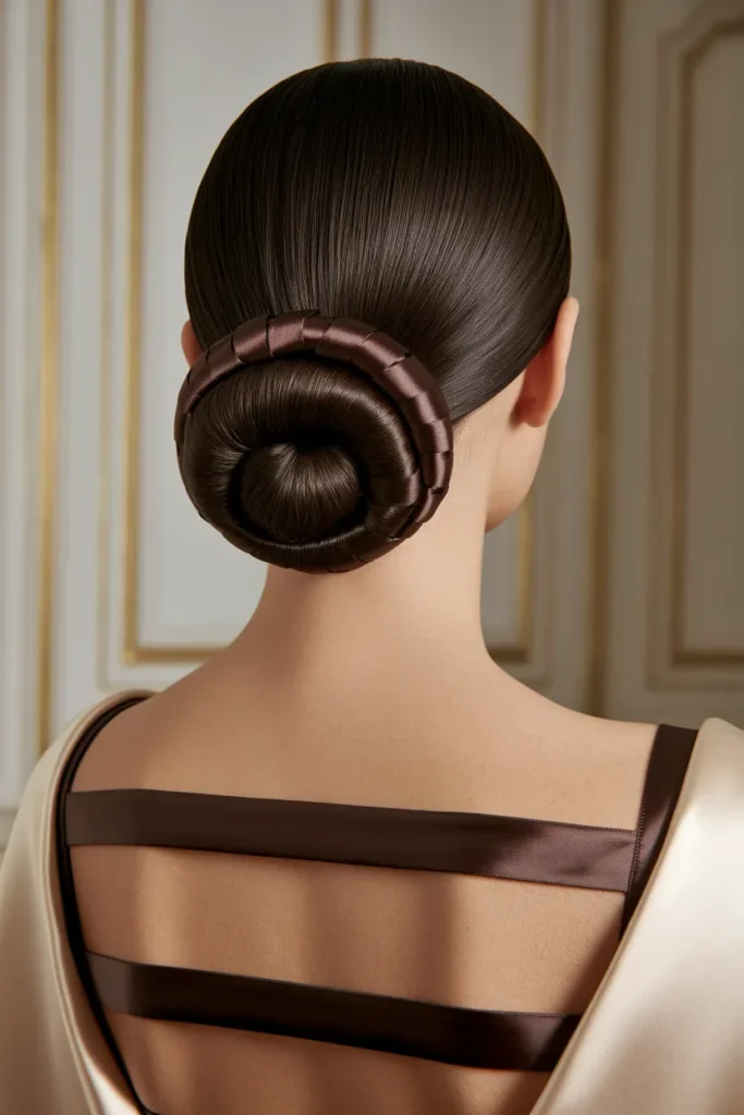 Satin Ladder Bun