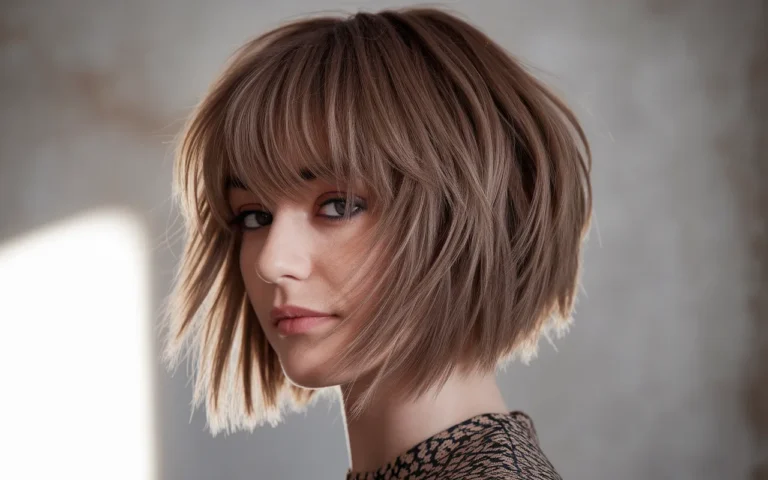 Short Bob Hairstyles for Square Faces