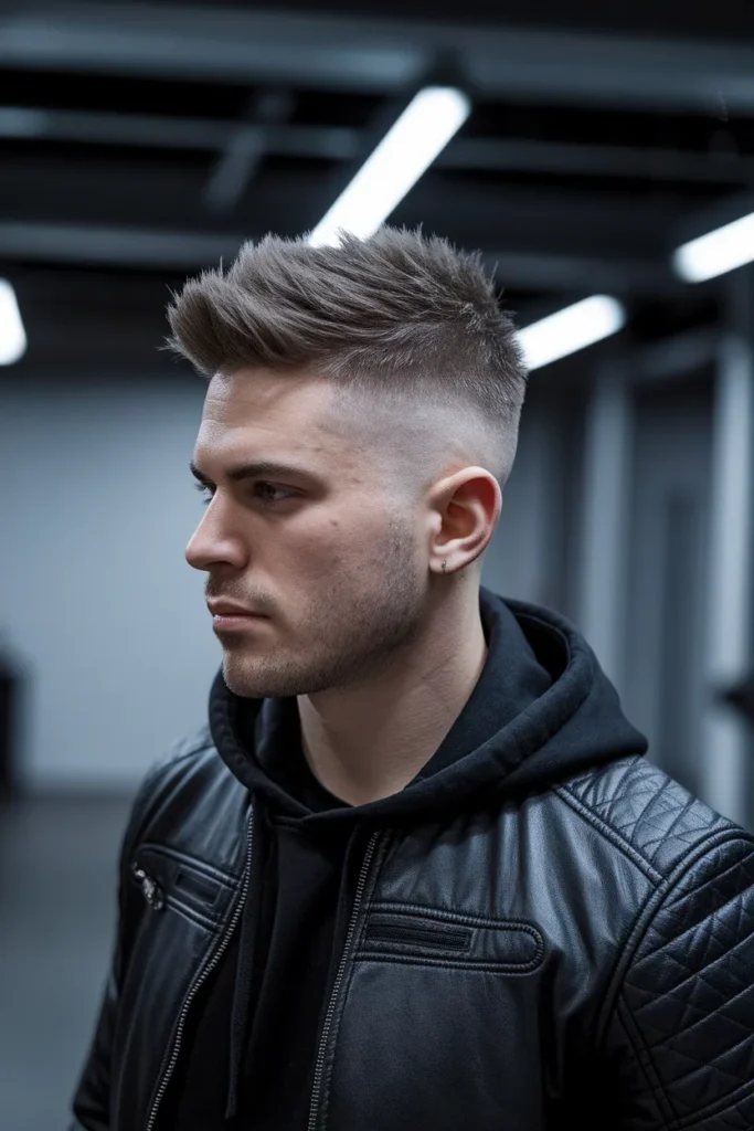 Short Spiky Fade