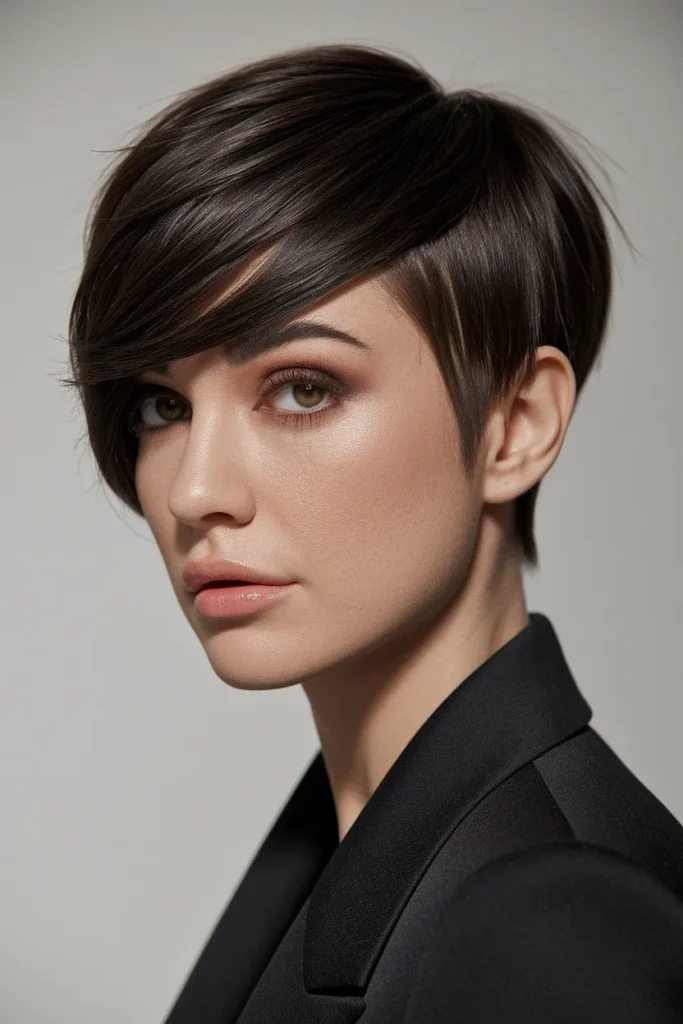 Side Part Pixie