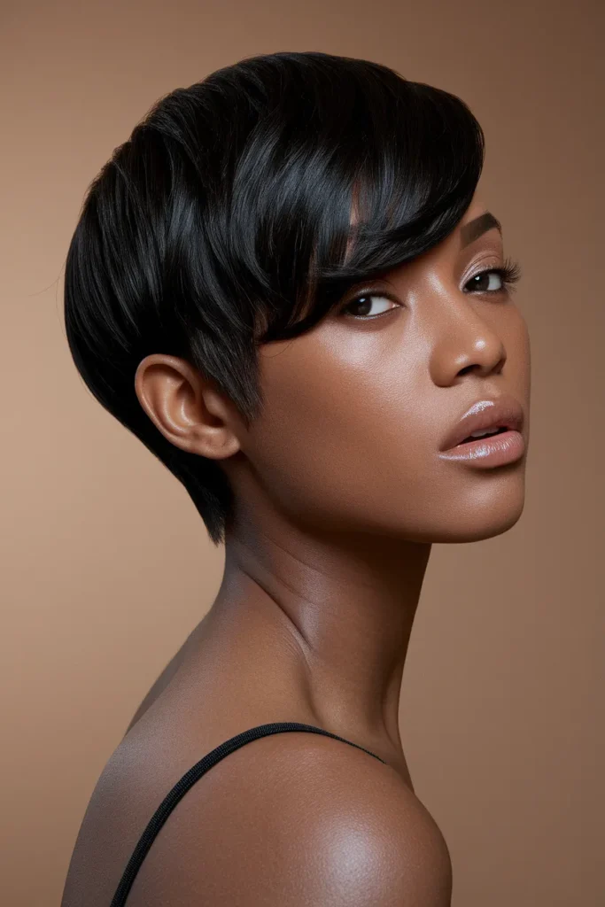 Side Part Pixie