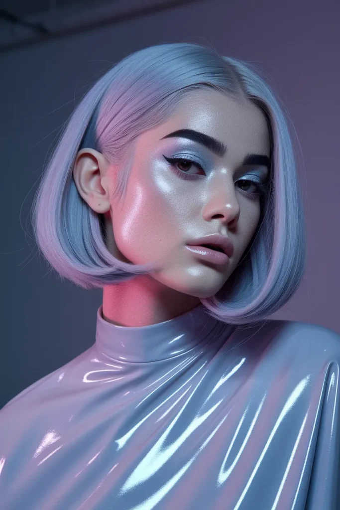 Silver Lavender Tint
