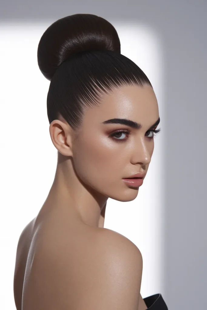 Sleek High Bun