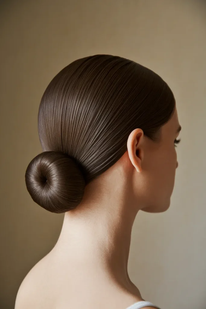 Sleek Low Bun