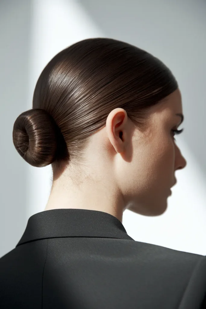Slick Back Bun