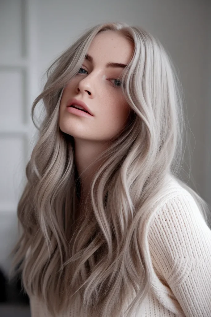 Smoky Beige Waves