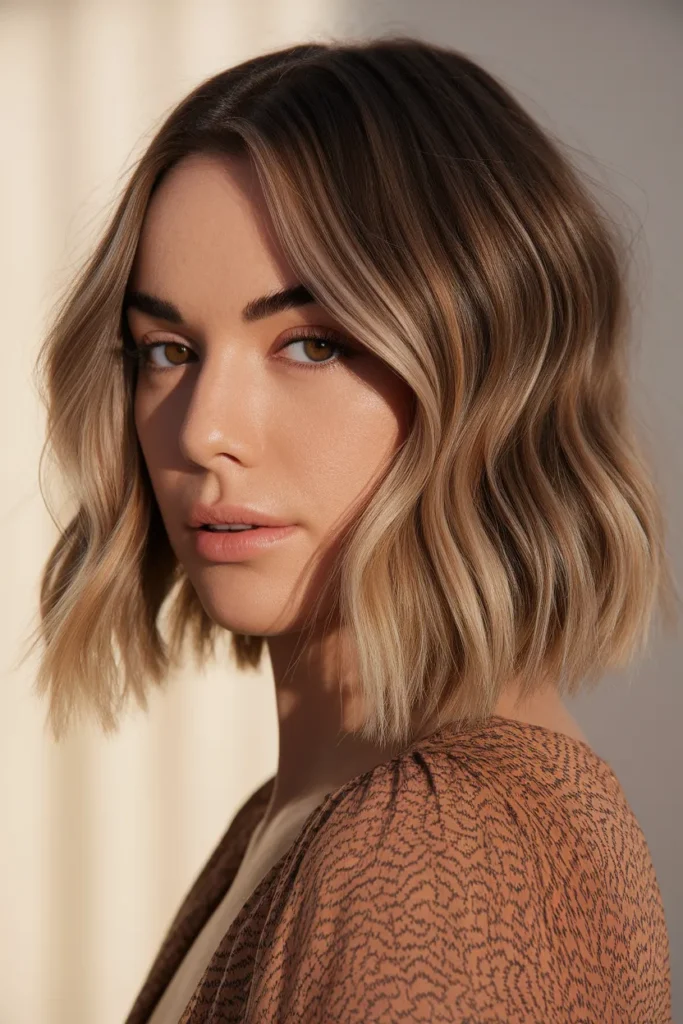 Soft Balayage Bob