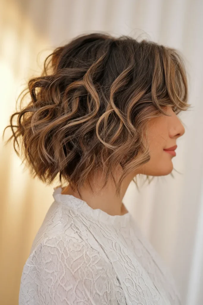 Soft Curly Layers
