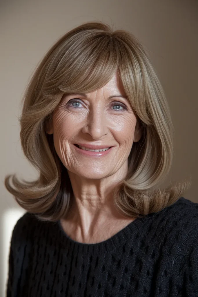 Soft Curved Bangs