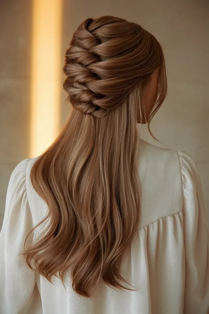 Soft Rolled Ponytail