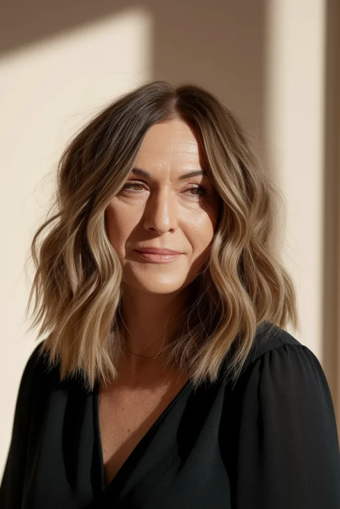 Soft Wavy Lob