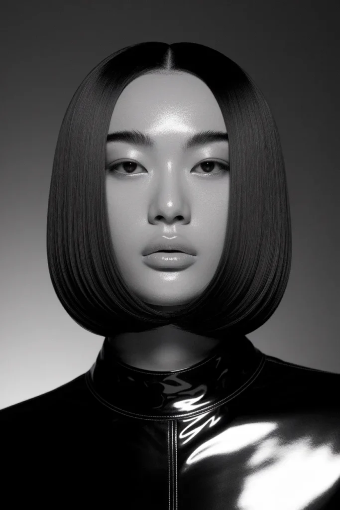 Straight Glass Hair