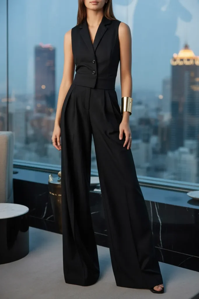 Tailored Jumpsuit Look