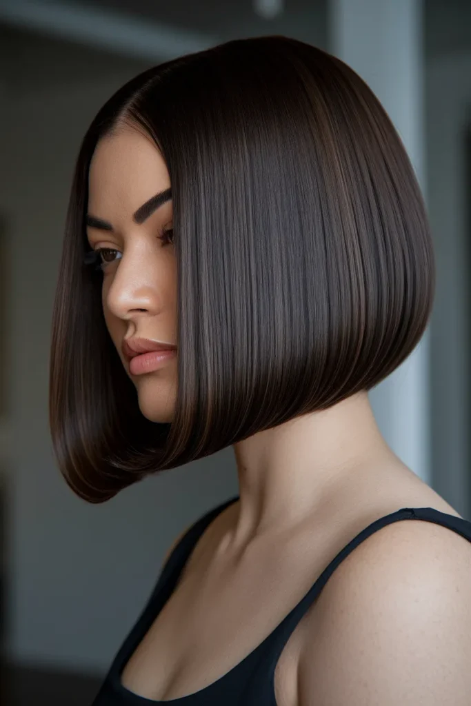 Tapered Neckline Bob