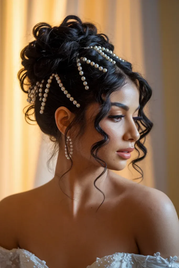 Textured Bridal Bun