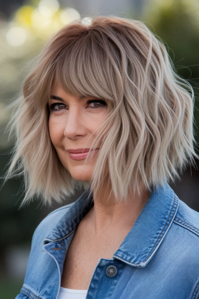 Textured Lob Waves