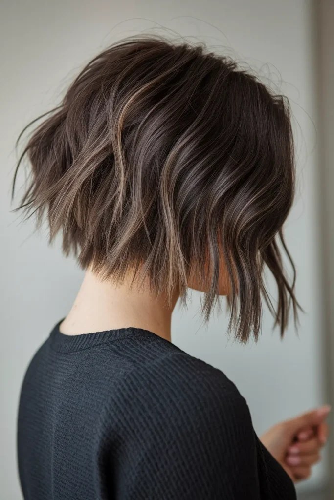 Textured Mullet Shag