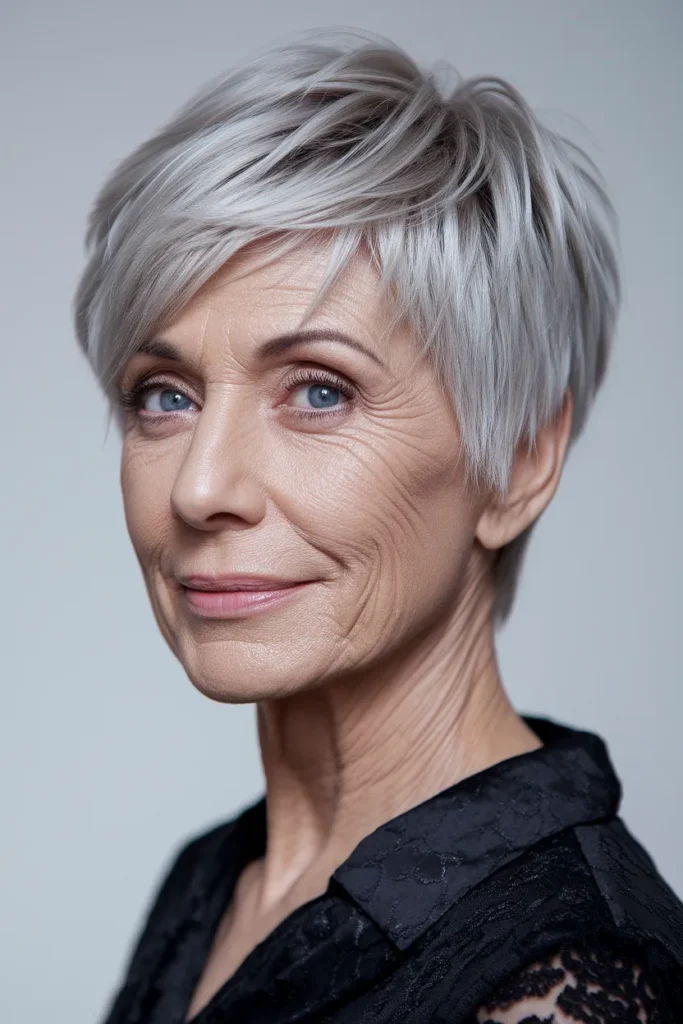 Textured Pixie Cut