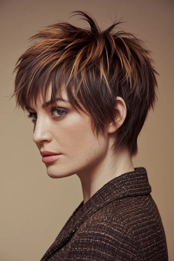 Textured Pixie Cut