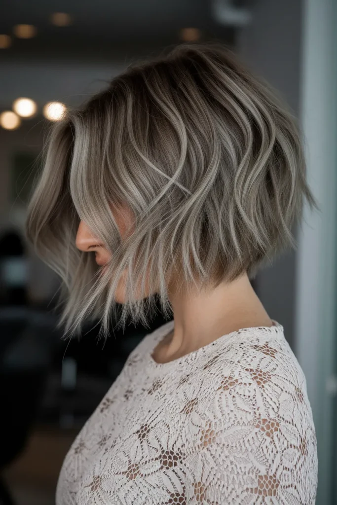  Textured Shag Bob