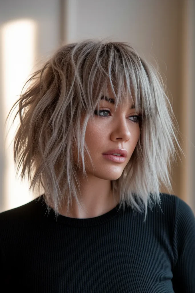 Textured Shag Cut