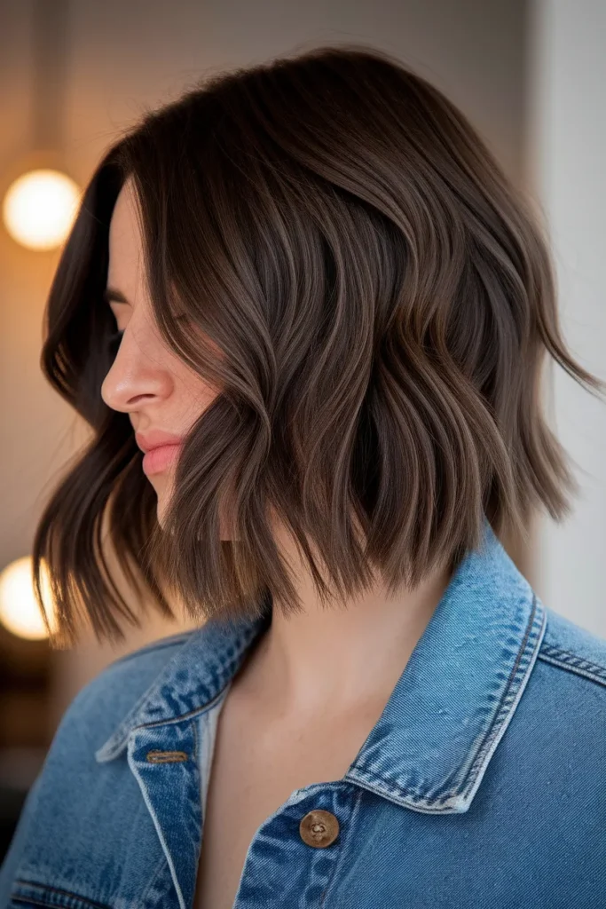 Textured Shoulder Cut