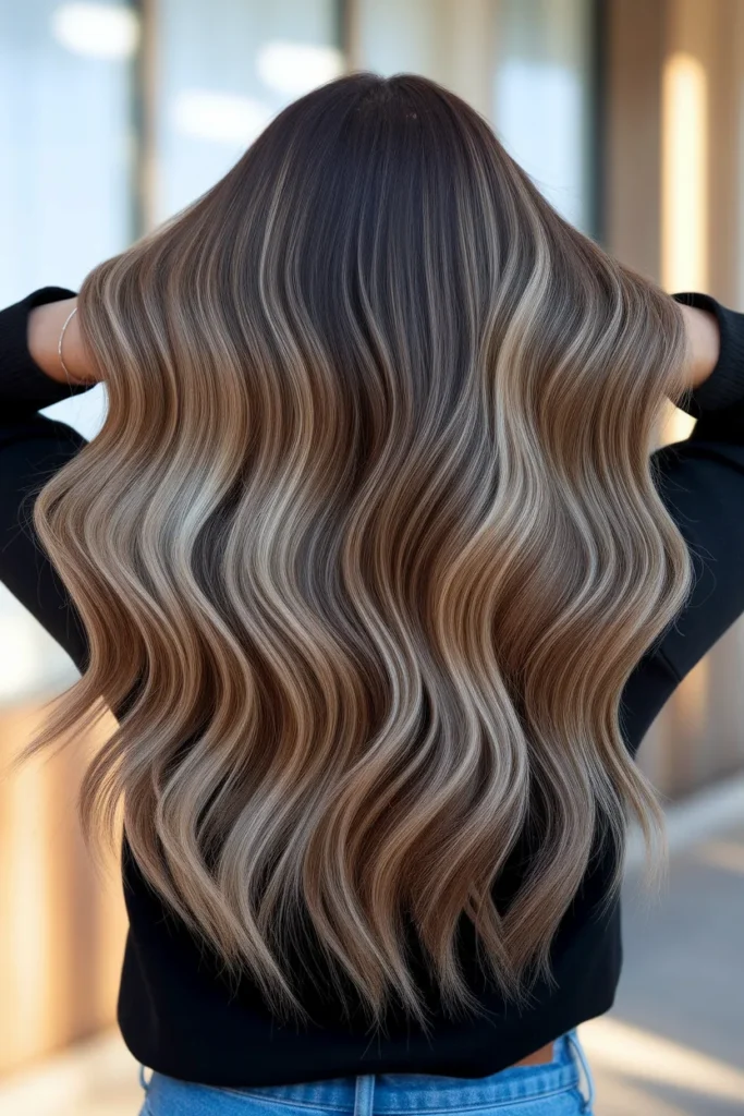 Toffee Balayage Waves