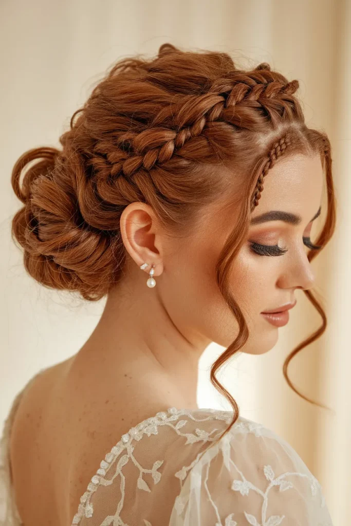 Twisted Crown Bun