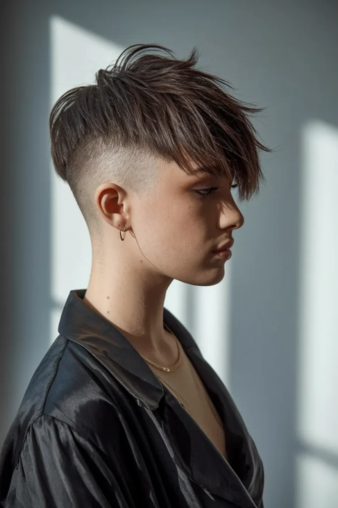 Undercut Shag Crop