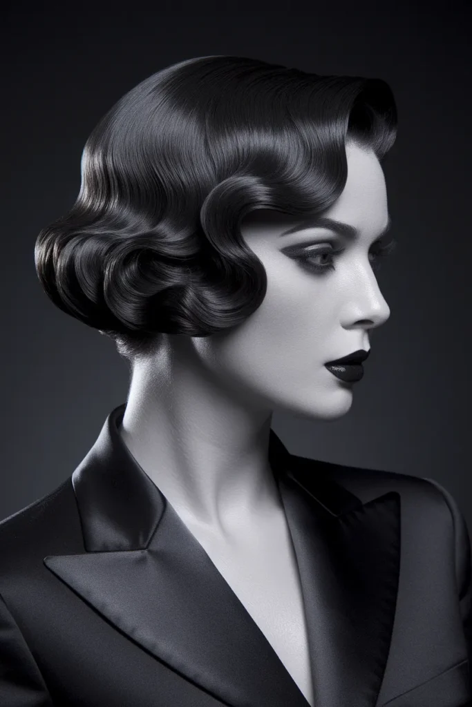 Vintage Finger Waves