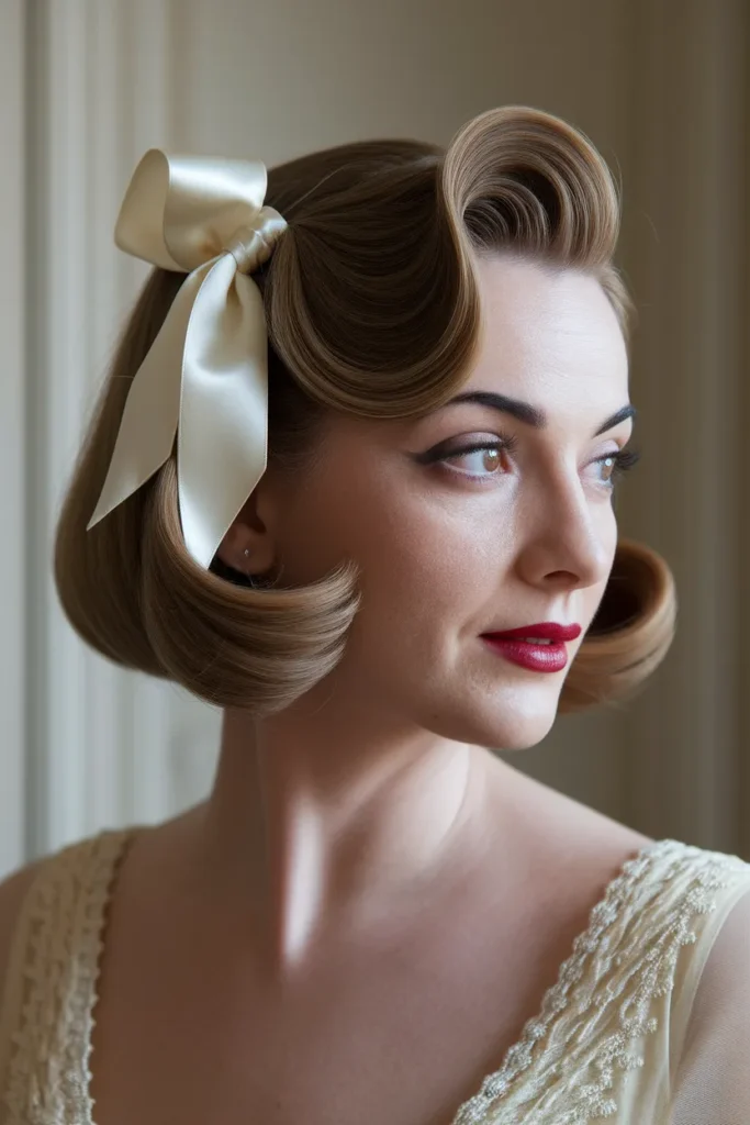 Vintage Ribbon Flip