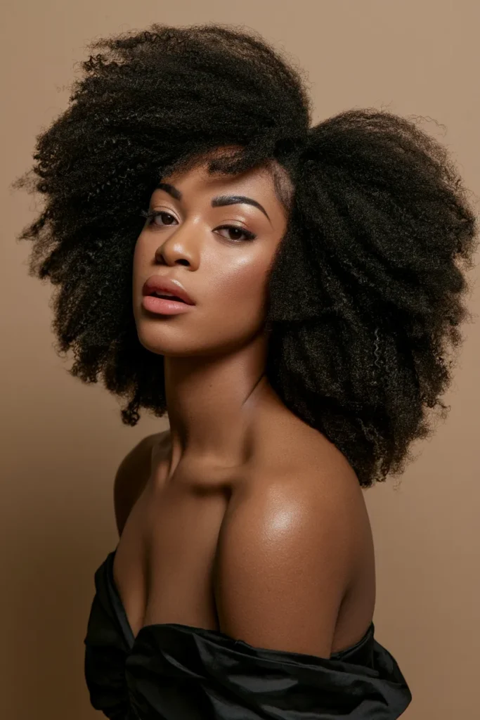 Voluminous Afro Shape